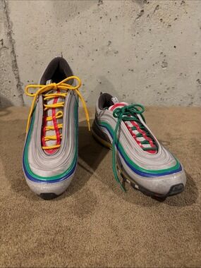 Nike Air Max 97 "Nintendo 64" Multi-Color Sneakers - Size 11.5
